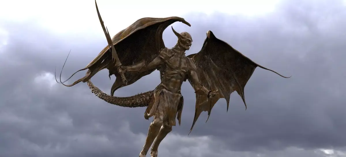 Demon warrior 3D model