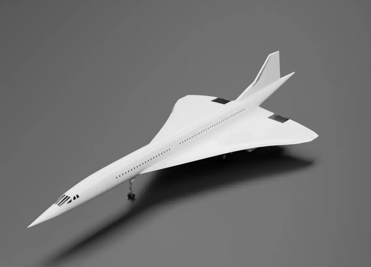 Concorde jet 3D model buy