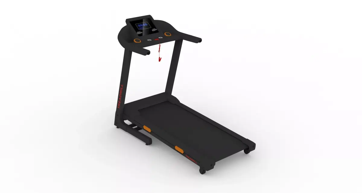 Treadmill Low-poly 3D model get