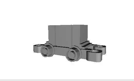 Mine Wagon Free 3D model