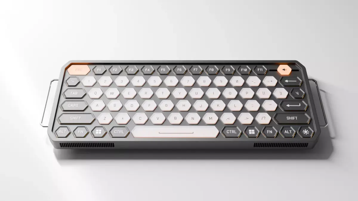 Keyboard concept 3D model