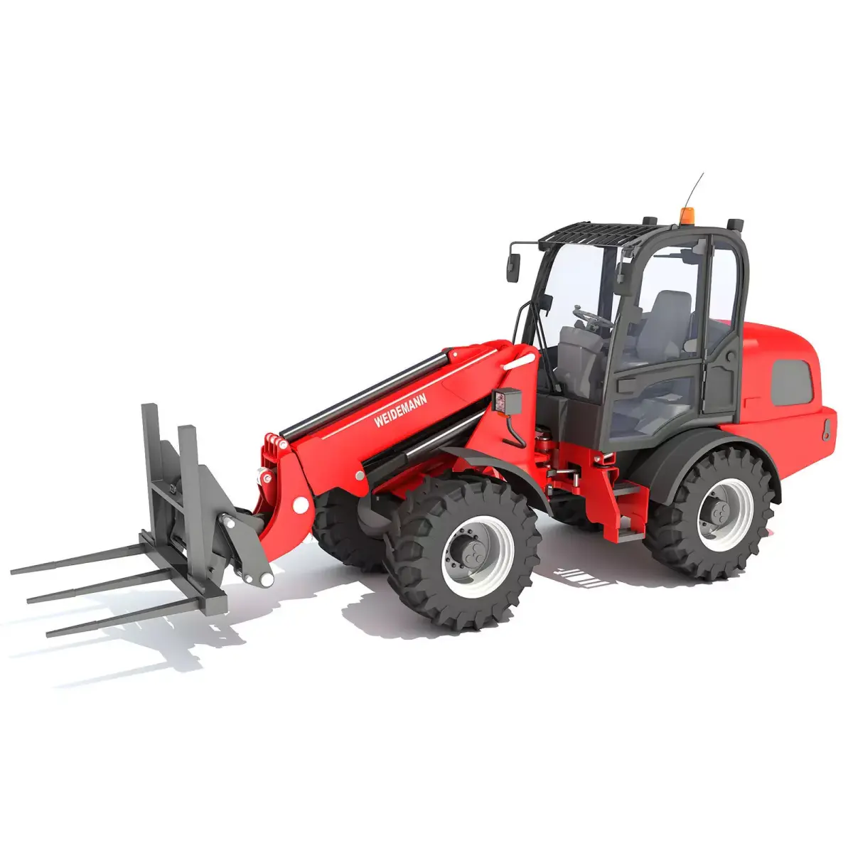 Telescopic Wheel Loader 3D model