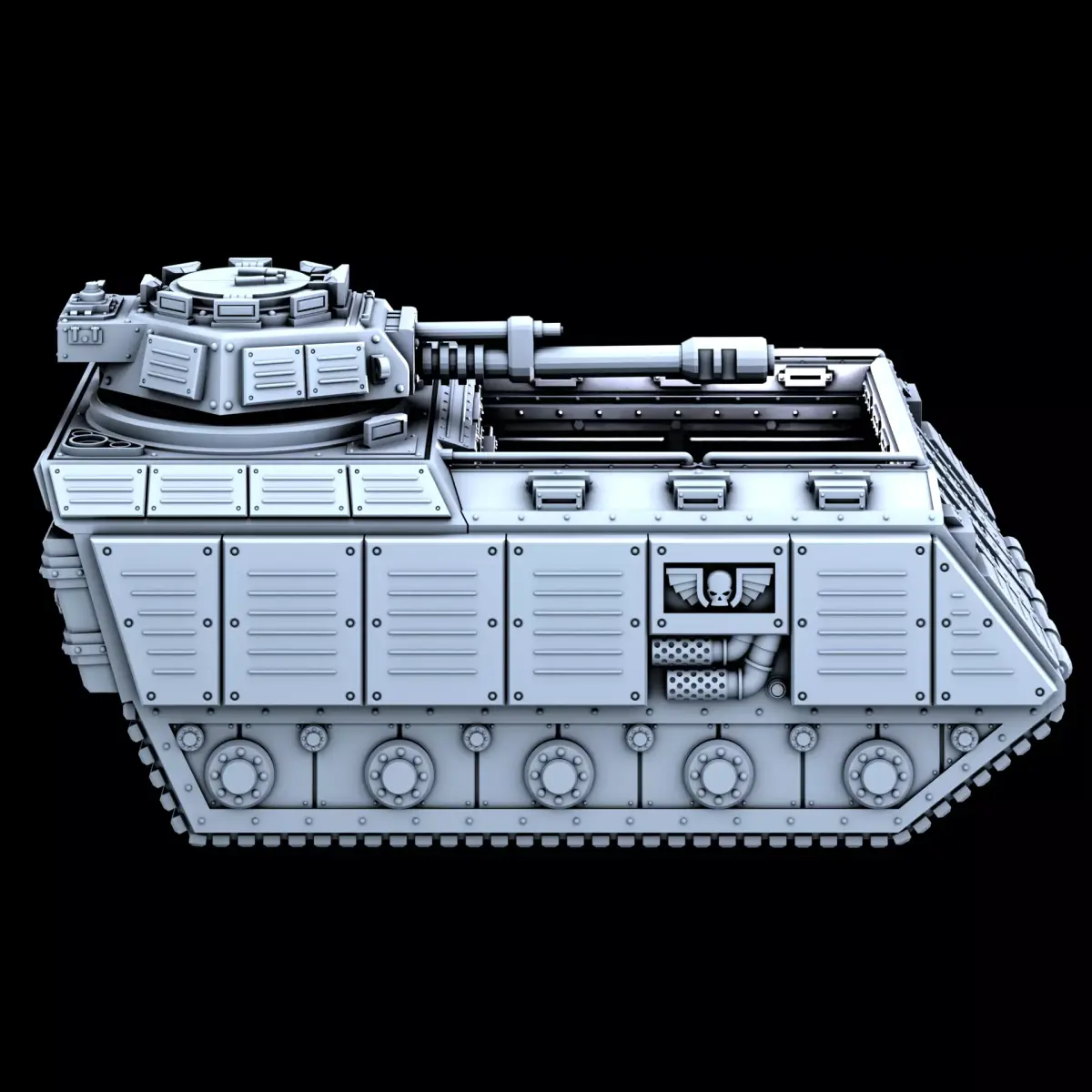 Apex Guardian Troop Transport Grim Dark style original Design 3D print model