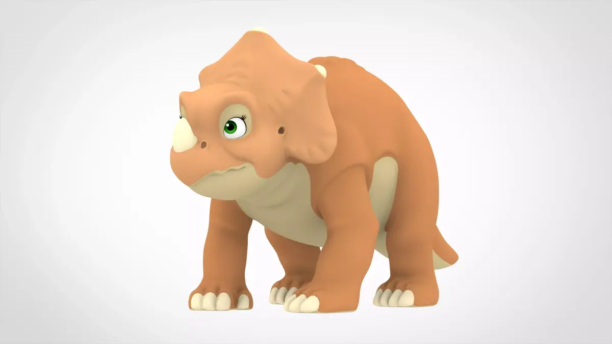 Cera Threehorn 3D model