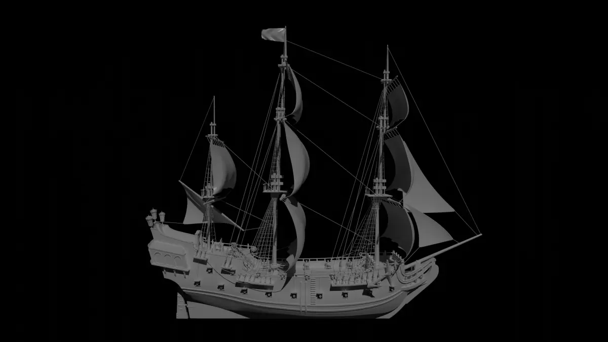 Black Pearl  3D model