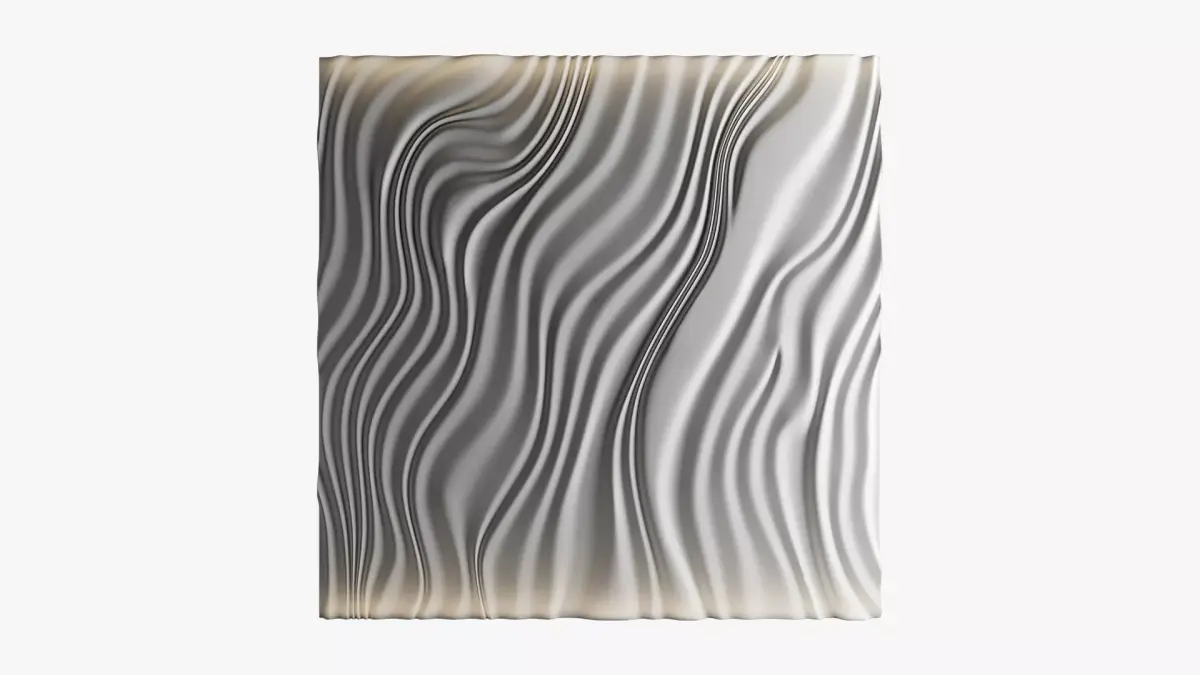 wave wall 13 3D model