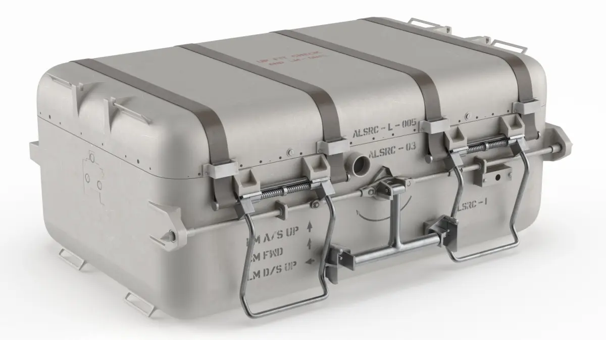 Apollo Lunar Sample Return Container 3D model