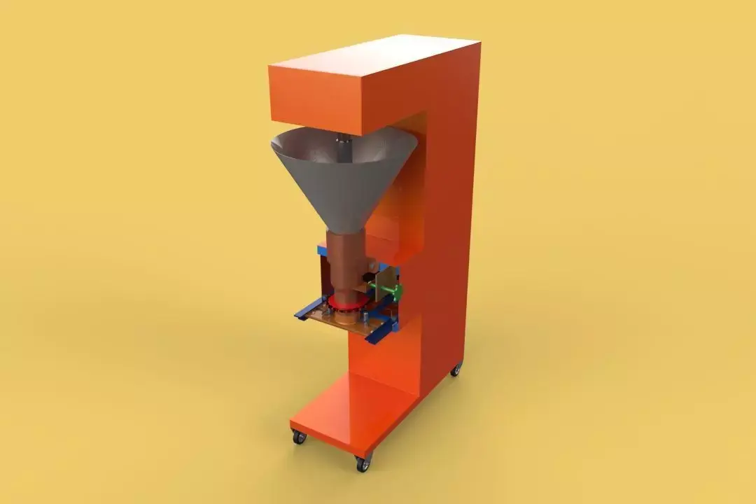 MEATBALL MAKER MACHINE FOR MEAT BALL FORMING MOLDING 3D model