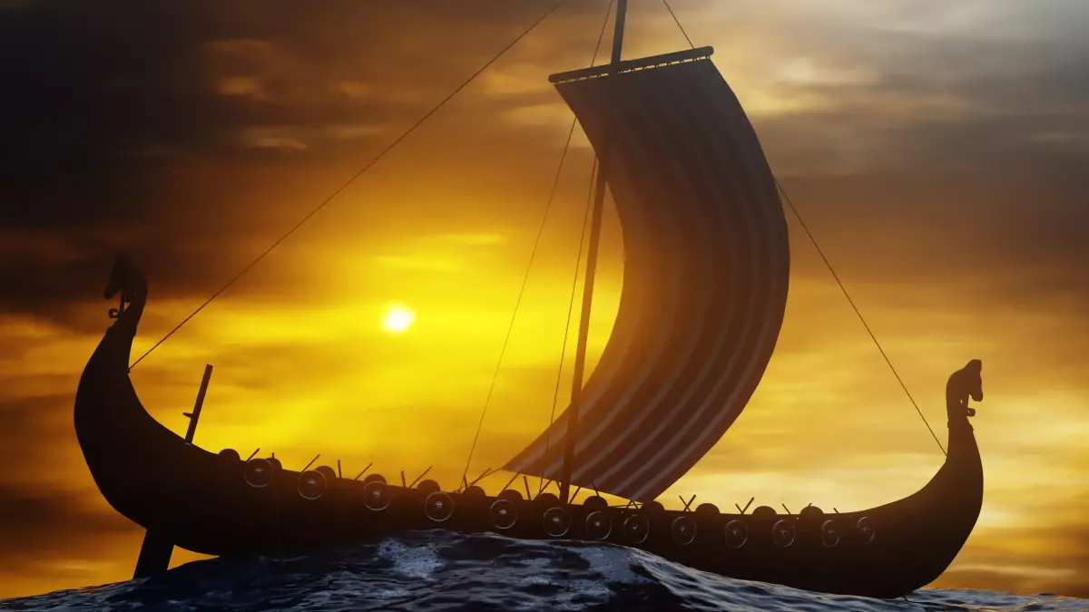 Viking Ship 3D model order