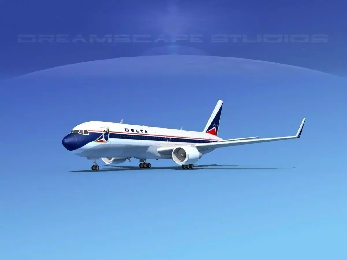 Boeing 767-300 Delta 1 3D model