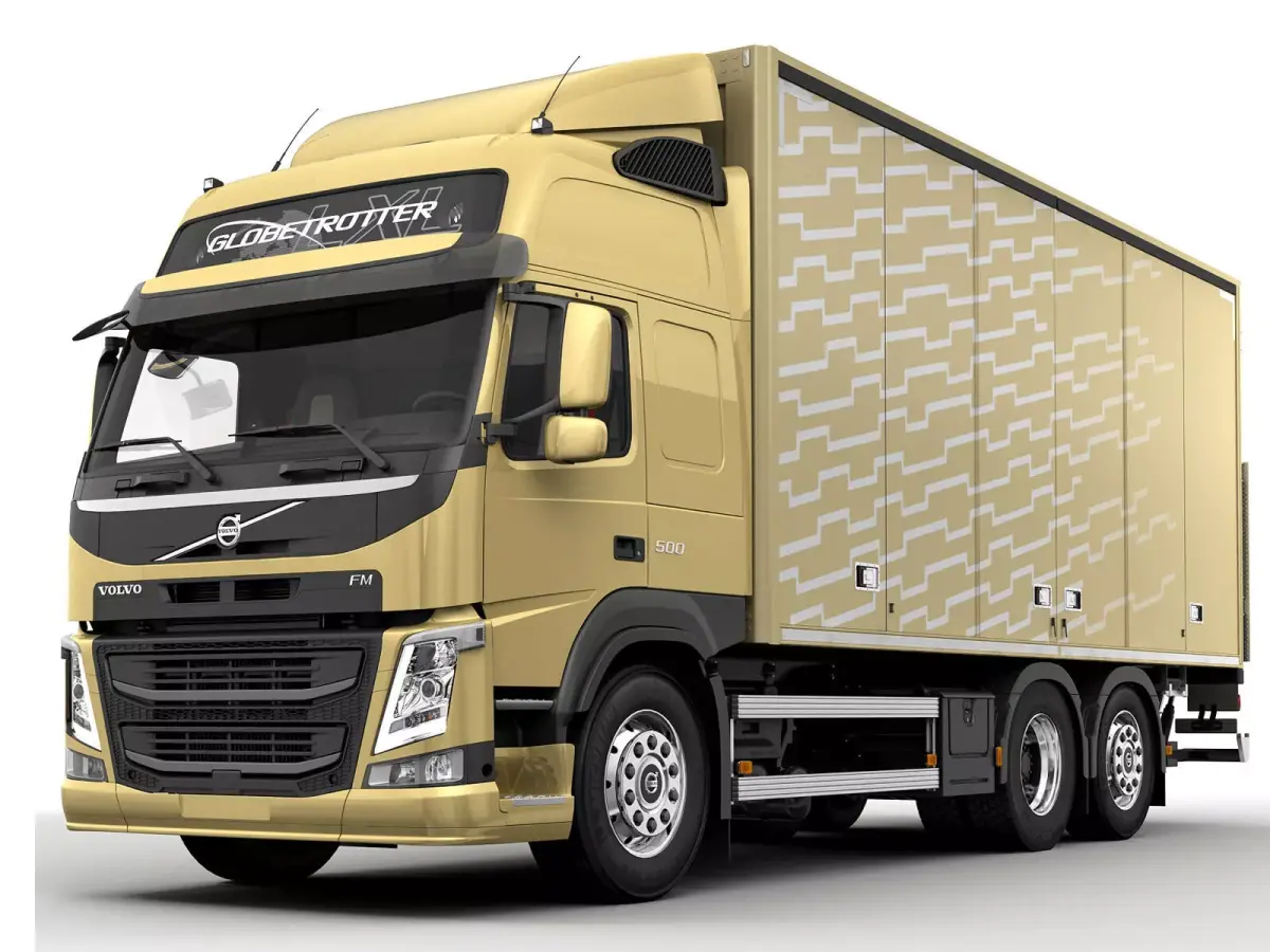 VOLVO FM 6X2 BoxTruck 3D model