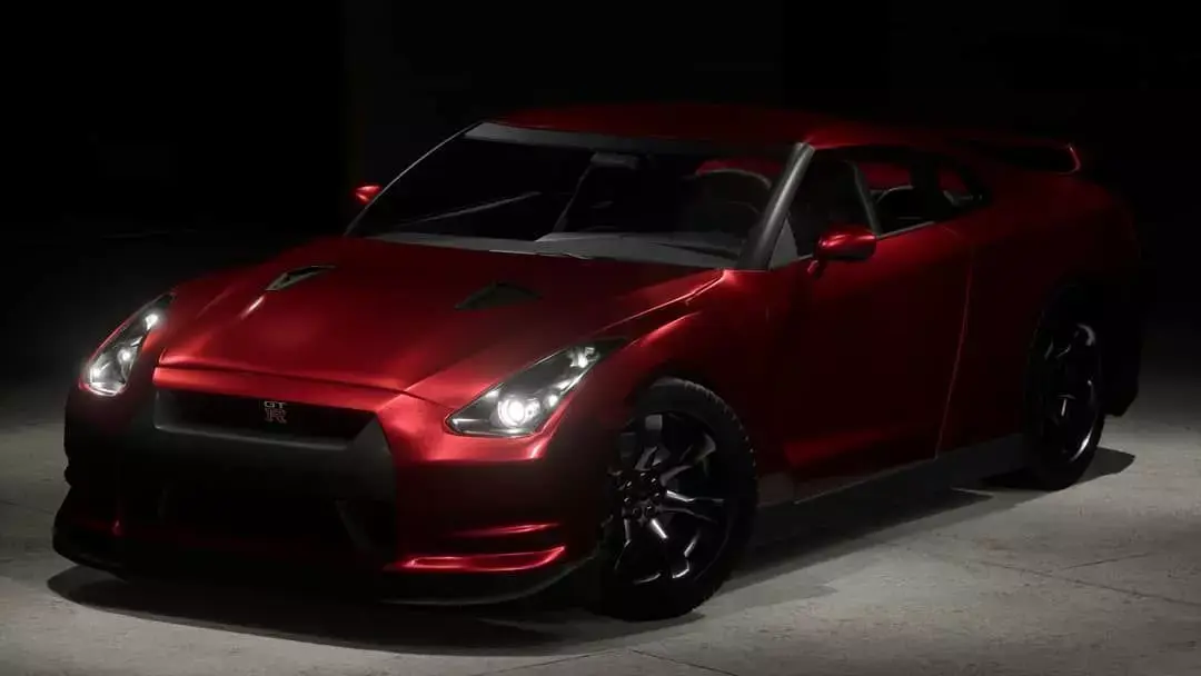 Nissan GT-R 2008 Free low-poly 3D model purchase