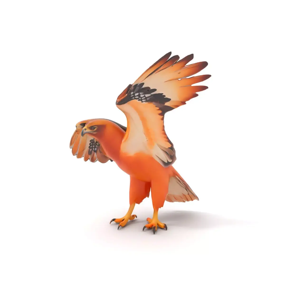 Majestic Golden Eagle model pack Low-poly 3D model