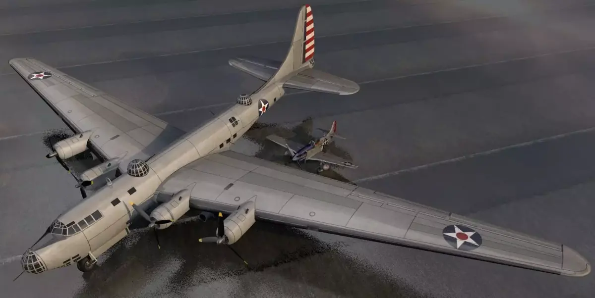 Douglas XB-19 Behemoth 3D model