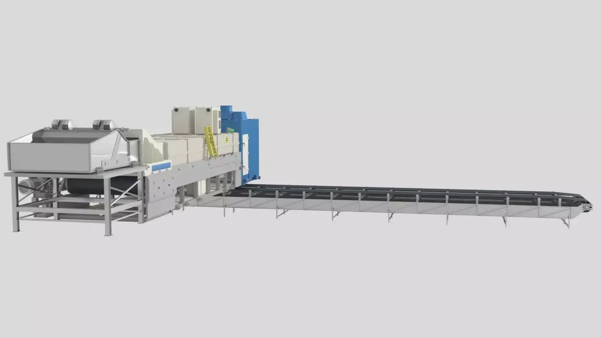 Automatic Sorting and Screening Machine 3D model