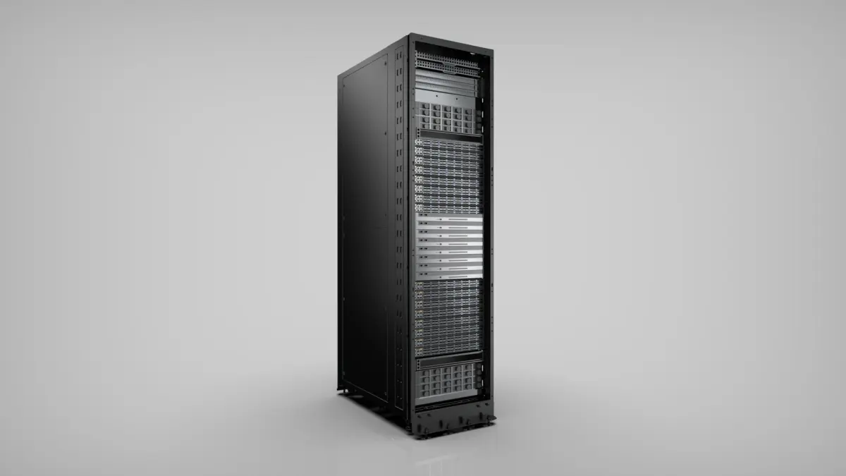 AI Data Center Server RackHigh PolyPBR FBX OBJ STLIndustrial Cabinet Model 3D model