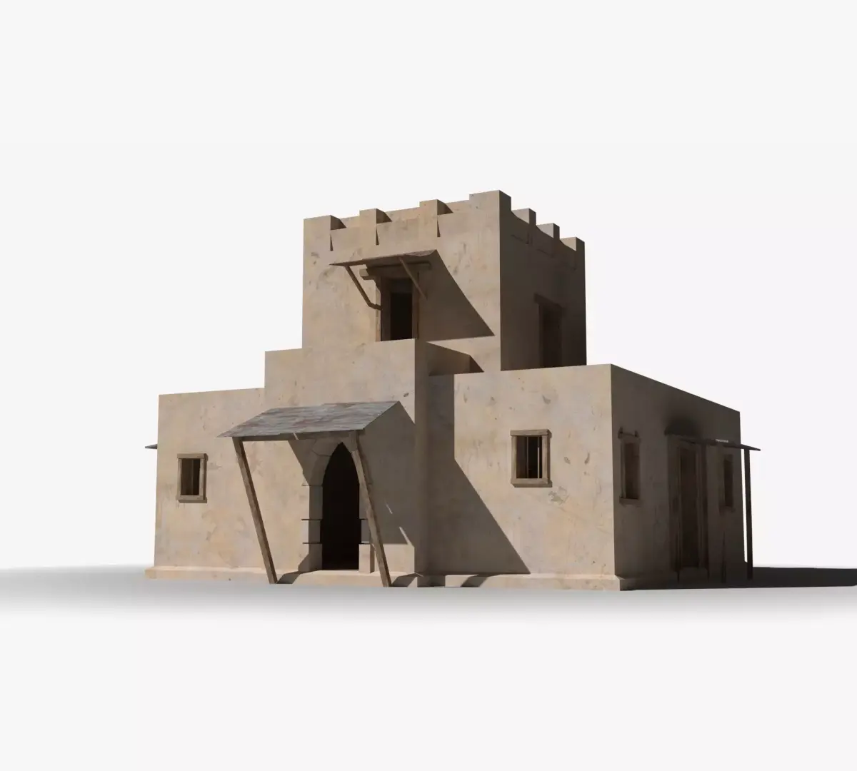 Arab x30 Low-poly 3D model purchase