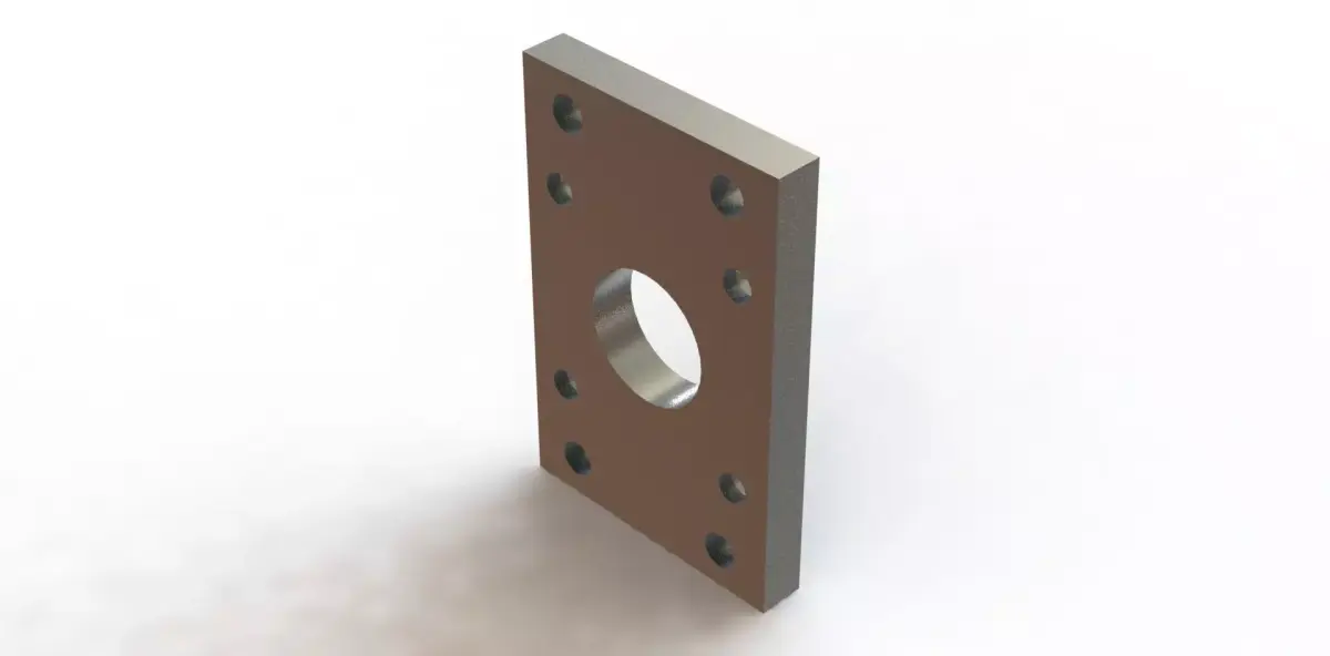 Flange Airtac FA 80 3D model