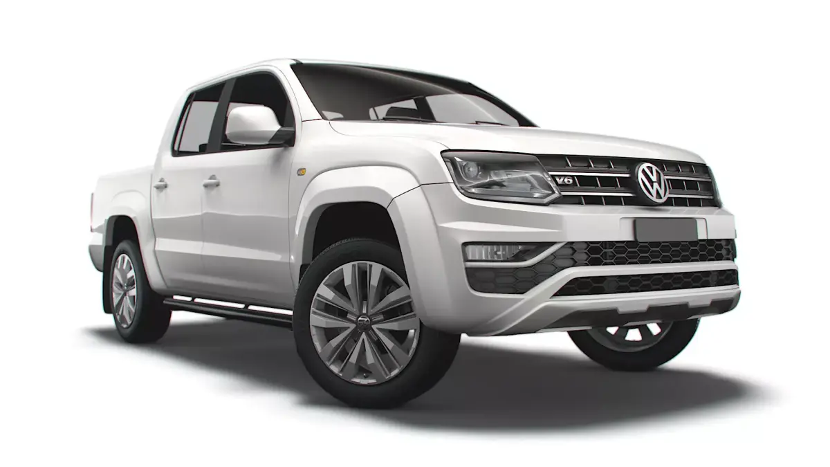 Volkswagen Amarok  Highline DoubleCab UK-spec 2020 3D model