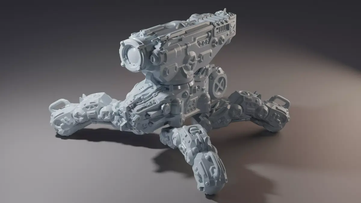 Camera bots 3D print model