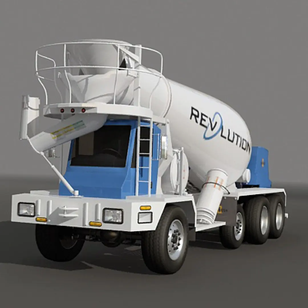 FRONT DISCHARGE MIXER 3D model