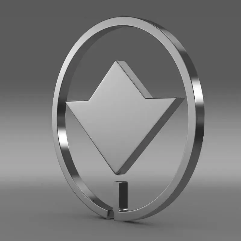 PAZ Logo 3D model