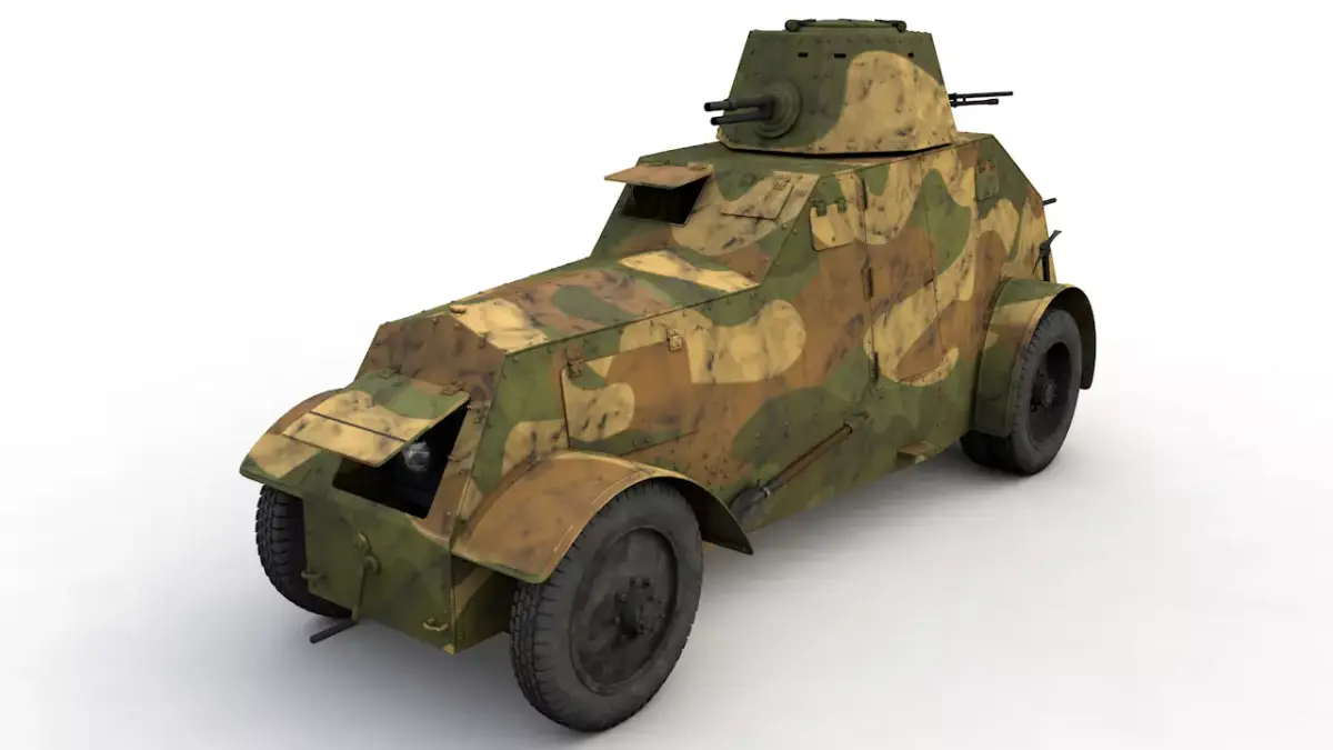 WZ 29 URSUS 1931 3D model