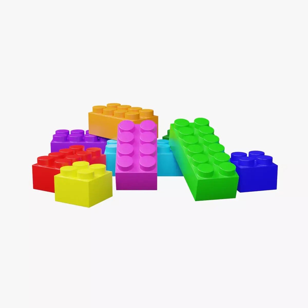 Kids Toys - Blocks 3D model