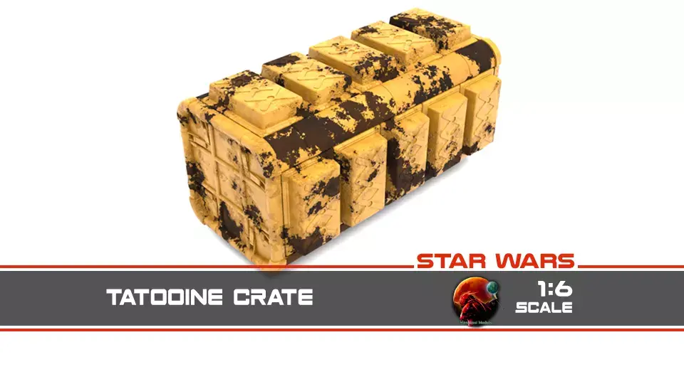 Tatooine Crate 1-6 scale Hottoys 3D print model
