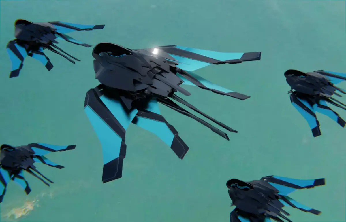 Space Ship 3D model 3