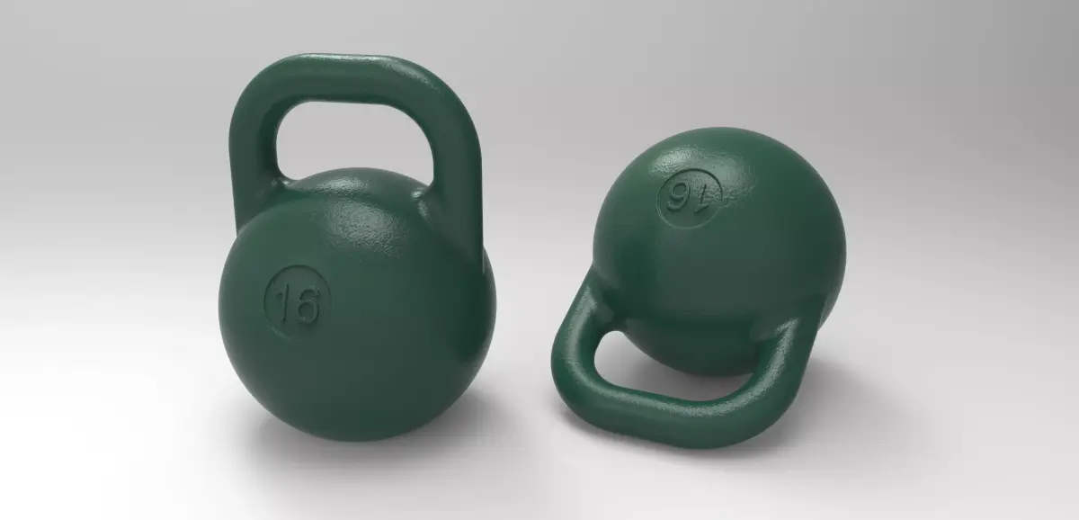 Kettlebell kettlebells 3D model