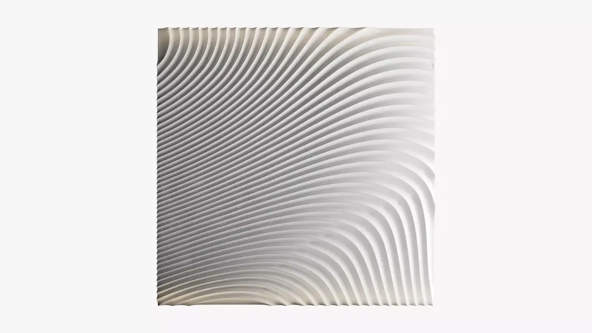 wave wall 12 3D model