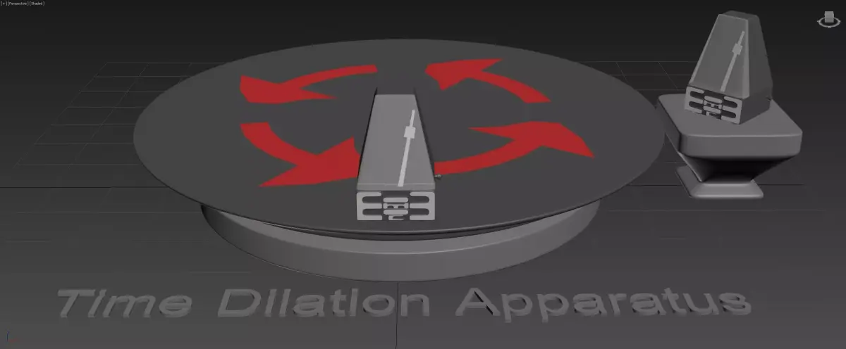 Time Dilation Apparatus - Space-Time Bender 3D model