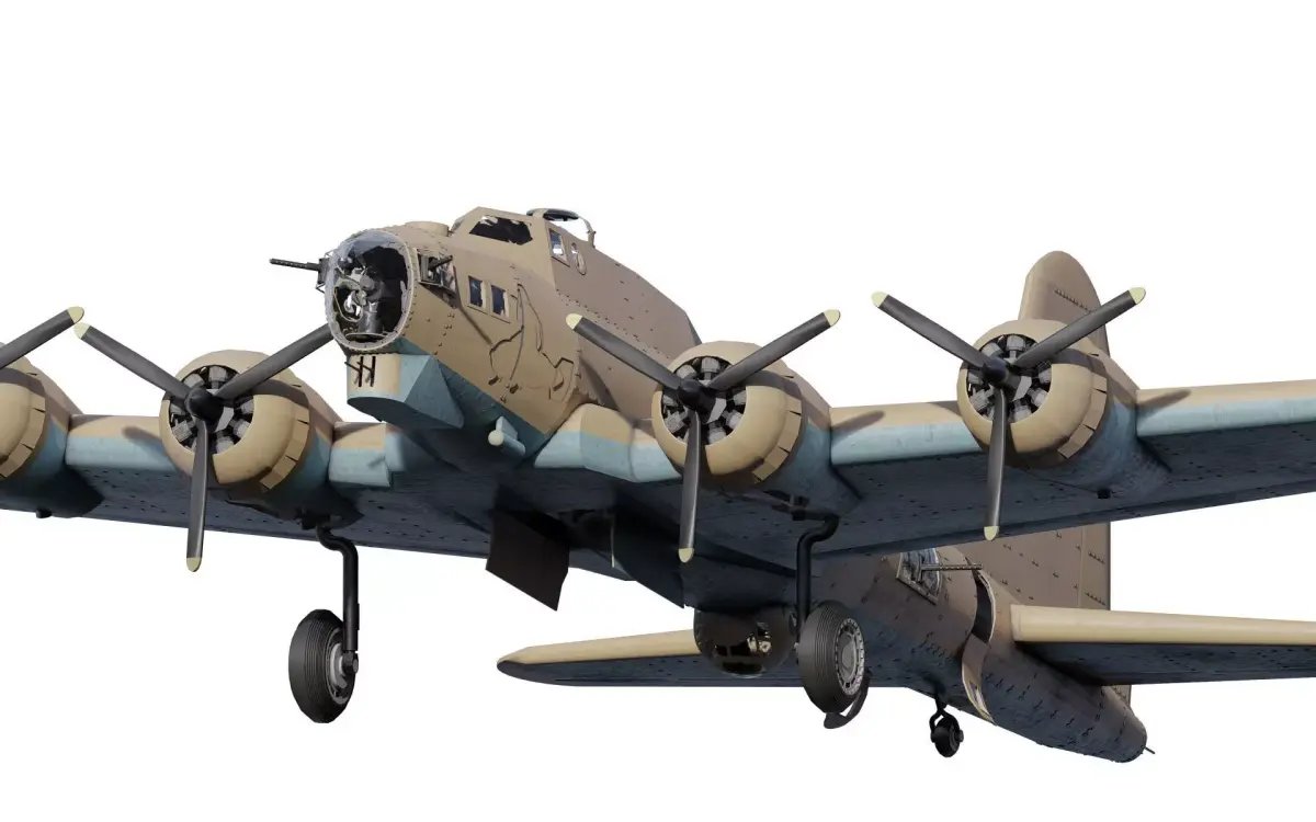 Boeing b-17 flying fortress 3D model order