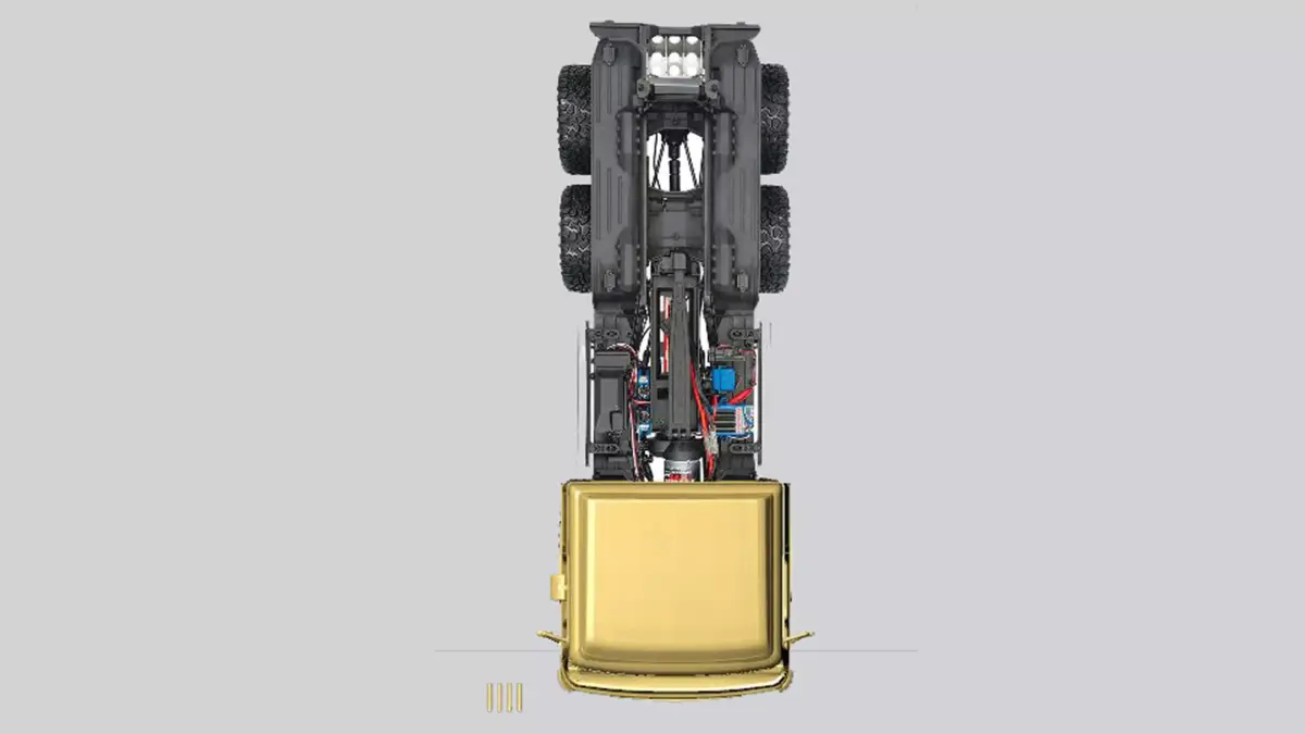 3d printable  Cab old truck F2000 for chassis  TRX6  3D print model