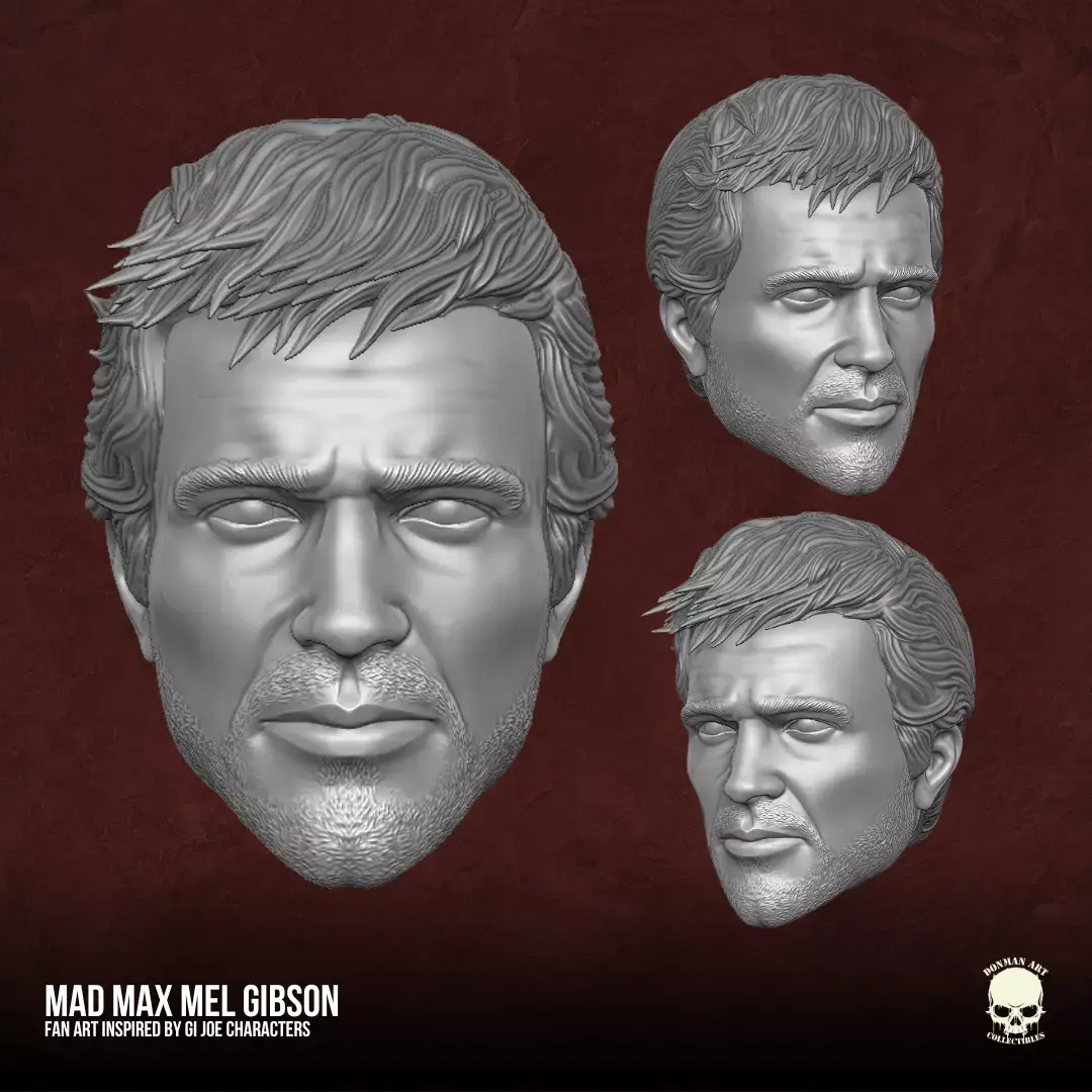 Mad Max Fan Art 3D printable File For Action Figures 3D print model