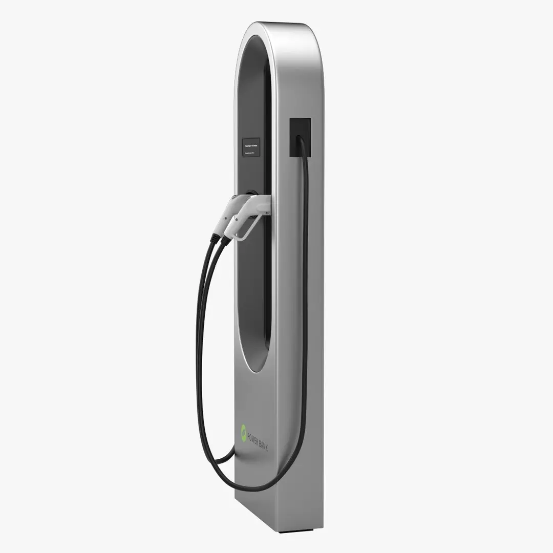 Electric Vehicle Charging Station  purchase 3D model
