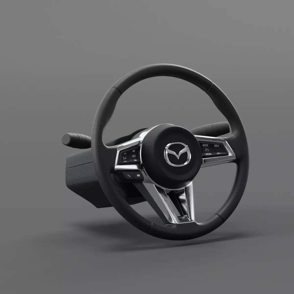 Steering Wheel Mazda Mx5 2016 Free 3D model