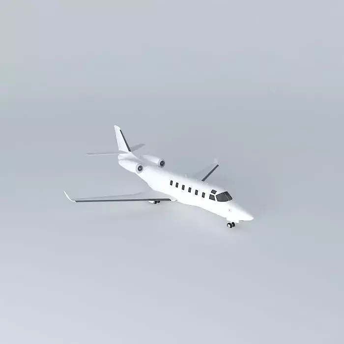 Template - Israeli Aircraft Industries 1125 Astra 3D model