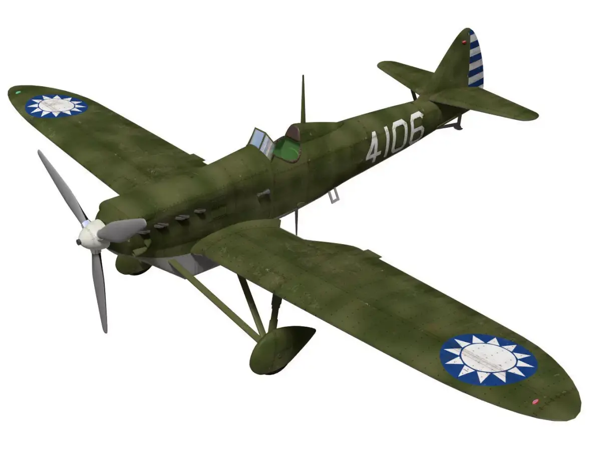 Dewoitine D510 3D model buy