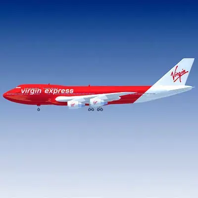 Boeing Virgin Express 3D model