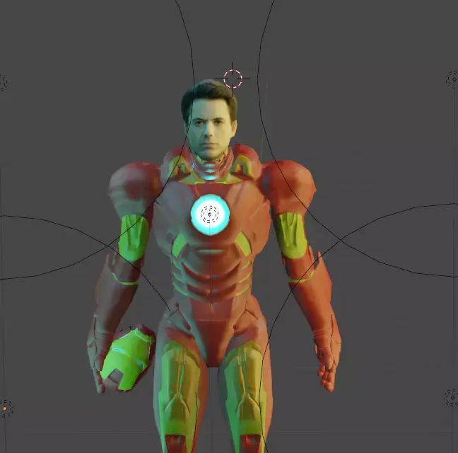 Ironman man 3D model