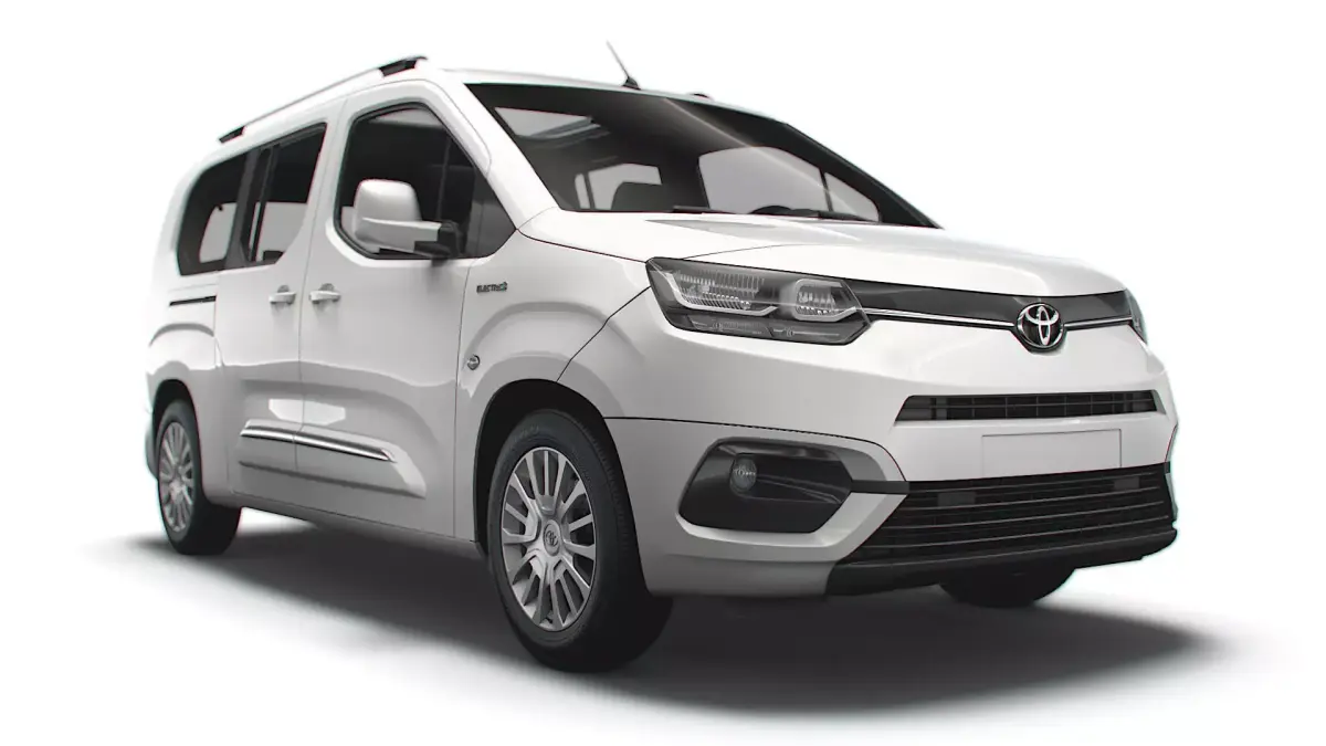 Toyota ProAce City Electric Verso XL 2022 3D model