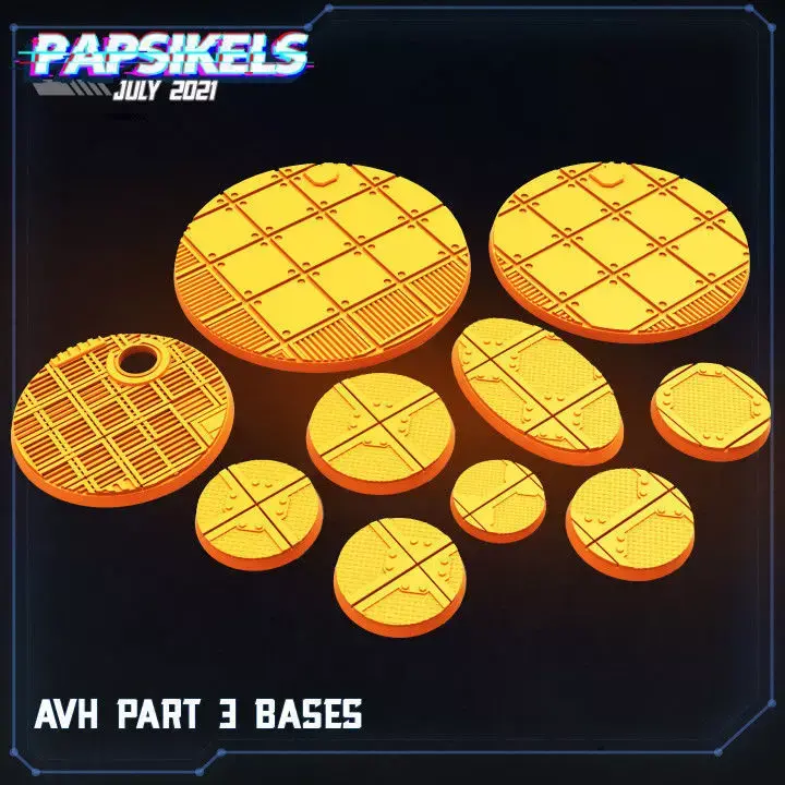 ALIENS VS HUMANS PART 3 BASES 3D print model