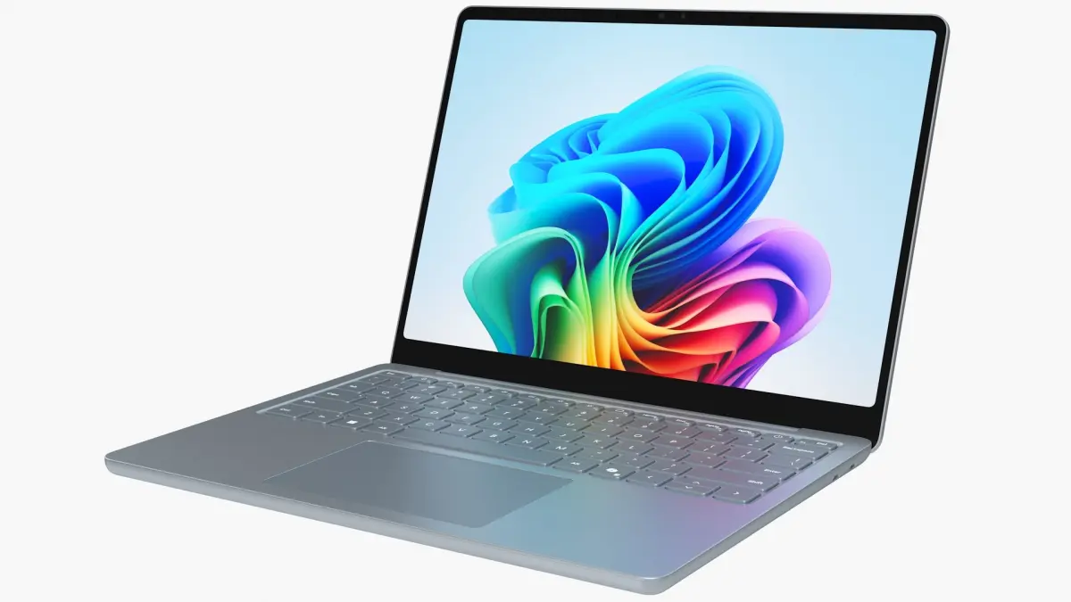 Microsoft Surface Laptop 13 Ocean Rigged 3D model
