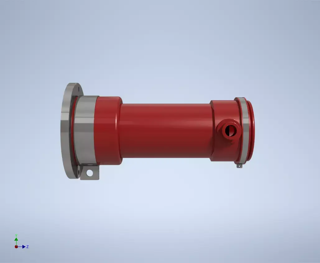 Flyshaft seal Free 3D model