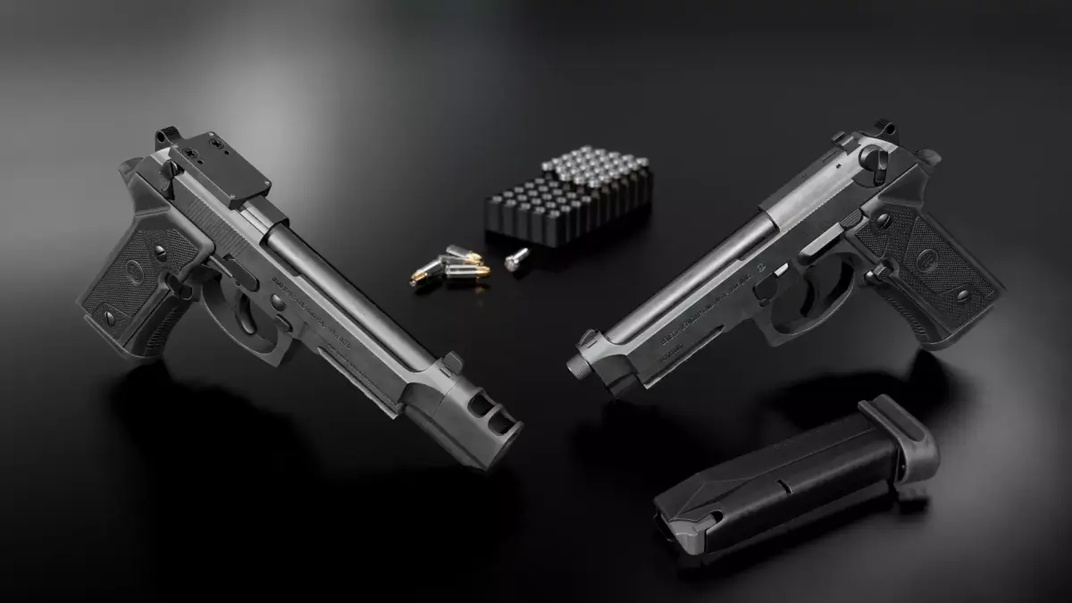 Beretta M9A3 9MM Handgun Low-poly 3D model