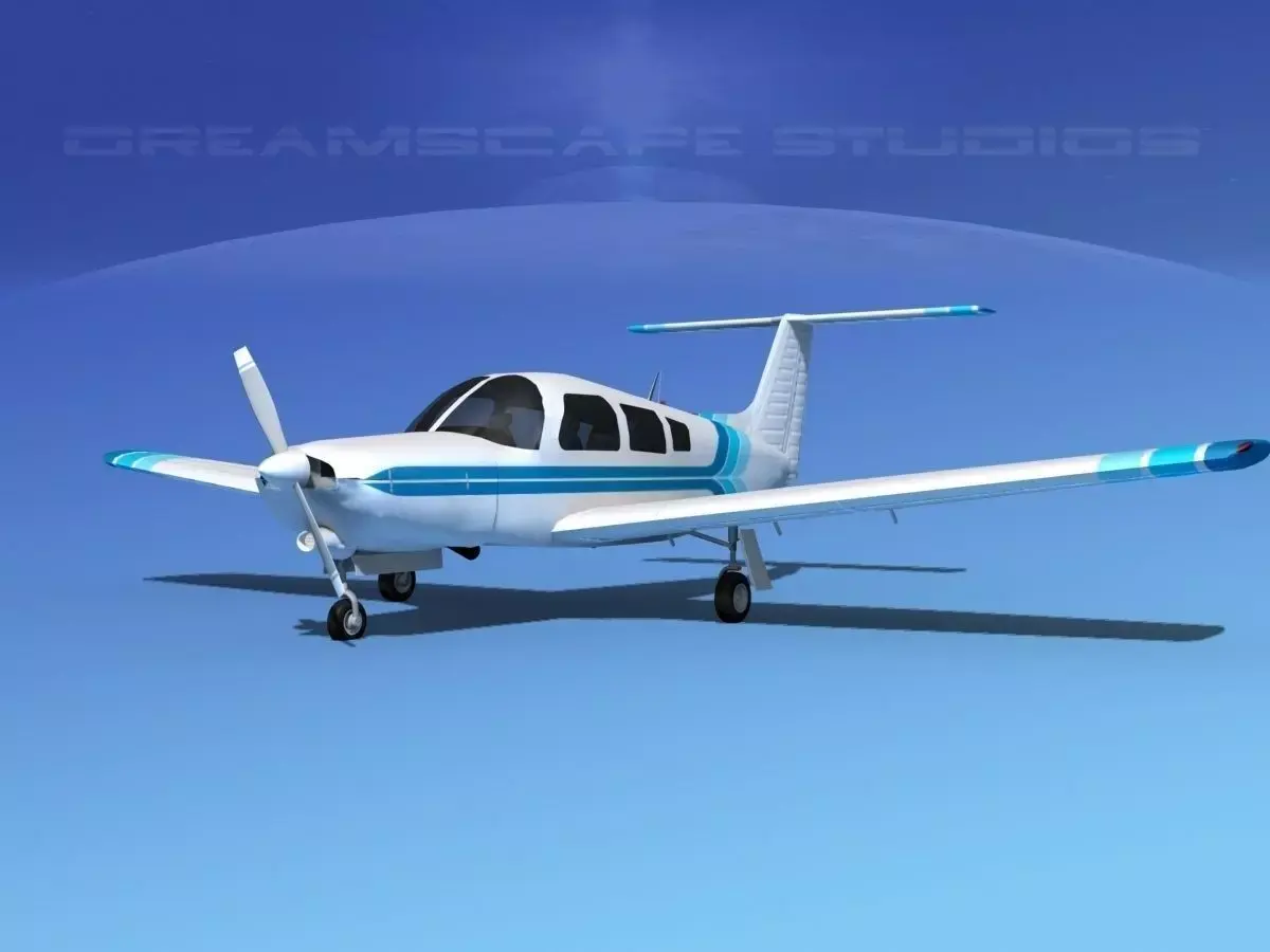 Piper Turbo Arrow III 3D model get