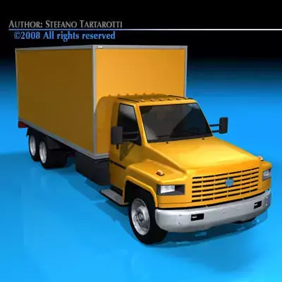 Ln medium truck1 3D model