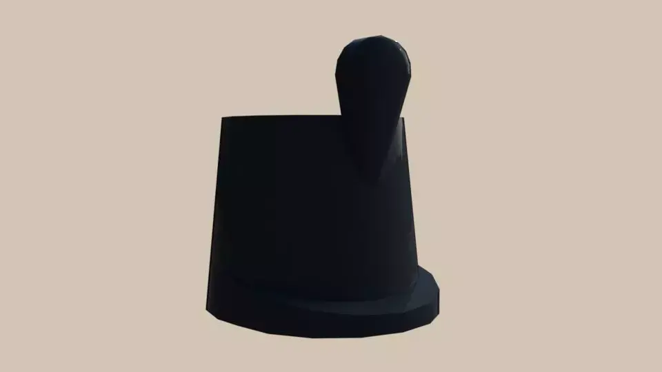 lego soldier hat Free 3D model